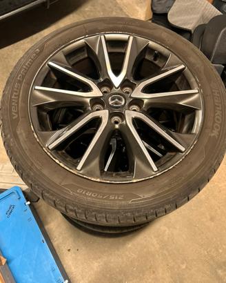 cerchi 18 pollici per mazda cx3 + gomme