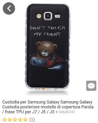 Custodia per Samsung lite, J3,J5,J7