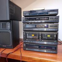 impianto stereo technic con carpe