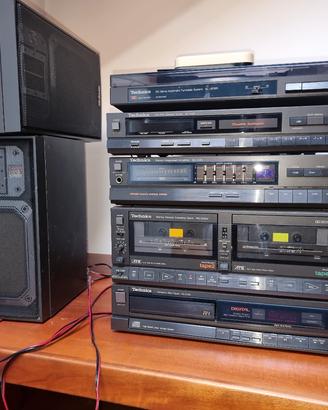 impianto stereo technic con carpe