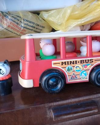 Minibus Fisher Price Little People 1988