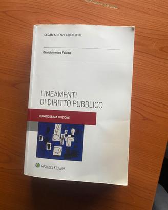 Falcon Giandomenico, lineamentidi diritto pubblico