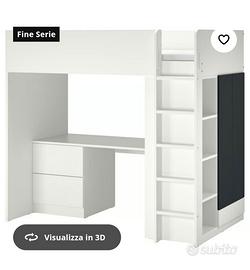 Letto a soppalco ikea