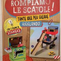 Libro con diverse idee per riciclare con i bambini