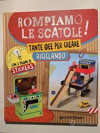 Libro con diverse idee per riciclare con i bambini