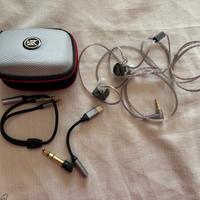 KZ Castor IEM con microfono, suono sintonizzabile