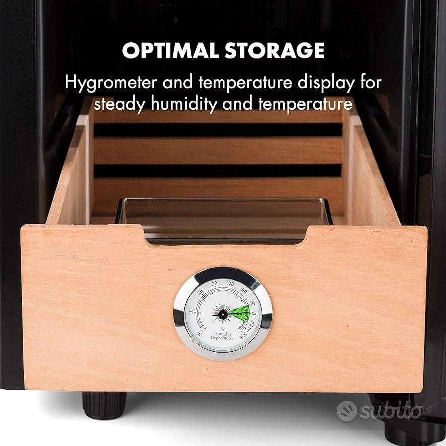 Humidor Mobiletto Umidificatore Per 60 Sigari