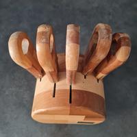 Ceppo 5 coltelli formaggio
