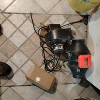 2 motori per aspirazione /soffio aria 