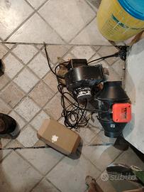 2 motori per aspirazione /soffio aria 