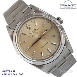 ROLEX Air King 14000 Precision 34MM Silver FullSet