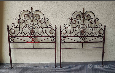 Letti in ferro battuto anni 40