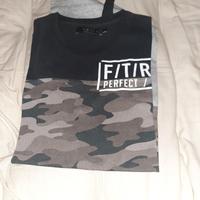 T shirt con fantasia e stampa Celio - Taglia L