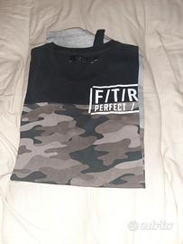 T shirt con fantasia e stampa Celio - Taglia L