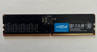 RAM DDR5 16GB Crucial