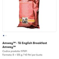 Tè English Breakfast  AMWAY