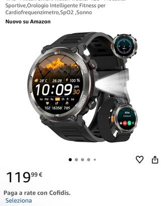 Smartwatch uomo nuovo