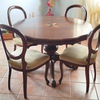 Tavolo stile Luigi Filippo