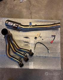 Scarico sc project street triple 765 r rs euro 5+