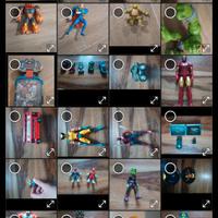 lotto giocattoli e action figure