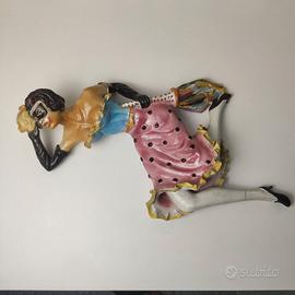 Statua Colombina 52cm Anni '50-'60