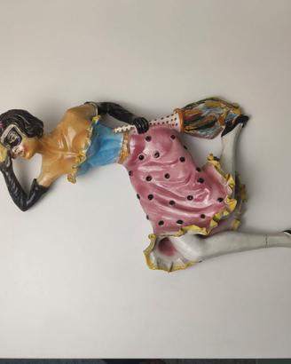 Statua Colombina 52cm Anni '50-'60