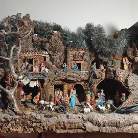 Presepe prodotto da artigiani di San Gregorio Arme
