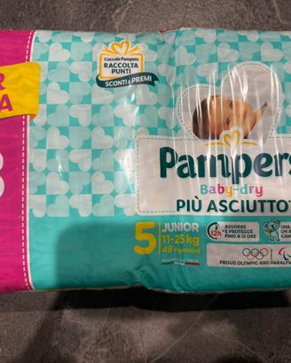 Pannolini Pampers taglia 5