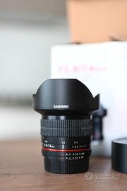 Obiettivo Samyang 14mm f/2.8 ED AS IF UMC per Niko