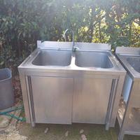 lavandino acciaio inox 