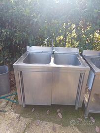 lavandino acciaio inox 