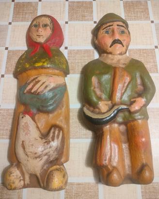 figure in legno 