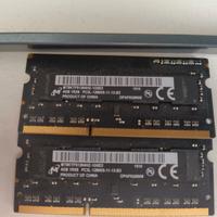 2x RAM 4Gb per iMac 27 