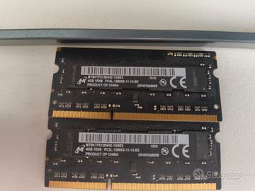 2x RAM 4Gb per iMac 27 