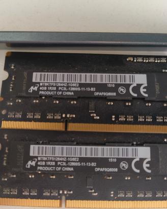 2x RAM 4Gb per iMac 27 