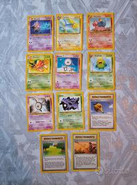 Lotto carte pokemon vintage neo revelation