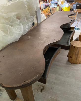 Antico tavolo da orafo