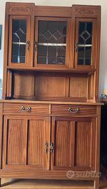 Mobile Credenza in Arte Povera a due pezzi