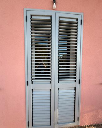 Persiana in allumino + finestra in Pvc