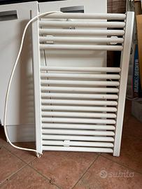 Scaldasalviette elettrico bianco - termoarredo