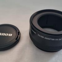 Kit Filtri e Adattat. Canon FA-DC58B per  G12 G11G
