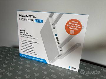 Keenetic Hopper DSL Modem Router Wi-Fi 6 AX1800