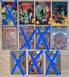 Fumetti originali americani Savage Dragon e Spawn