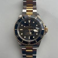 ROLEX SUBMARINER BLACK DATE 16613 ANNO  1992