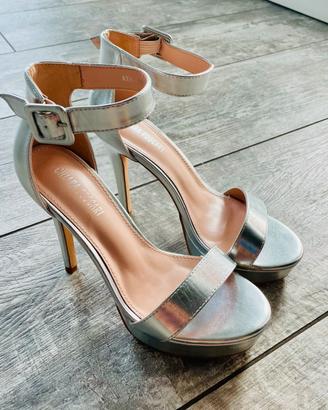 Sandali argento donna nr 39 Chiara Foscari