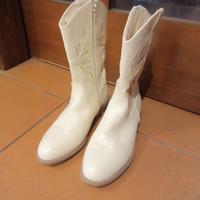 Stivali Western/Camperos Bianchi K&I Shoes. Tg. 36