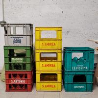 Cassette bottiglie Acqua vintage
