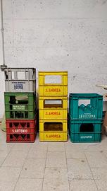 Cassette bottiglie Acqua vintage