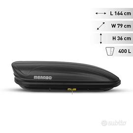 Box baule auto shuttle Menabo 400 LT