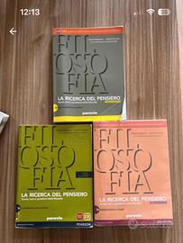 la ricerc del pensiero filosofia 3 libri